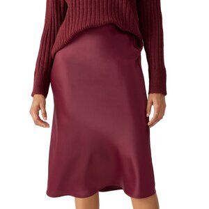 Sanctuary Everyday Satin Midi Skirt